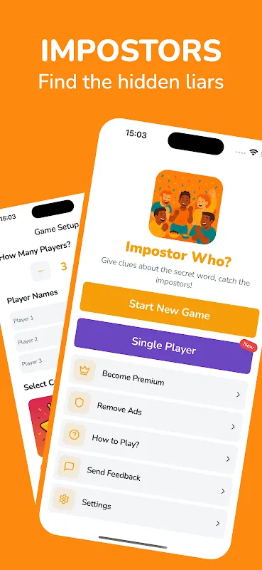 Impostor Who? Secret Word Game Impostor Who? Secret Word Game
