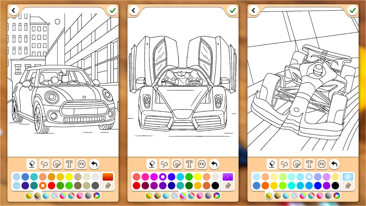 Cars Coloring & Drawing Game Cars Coloring & Drawing Game