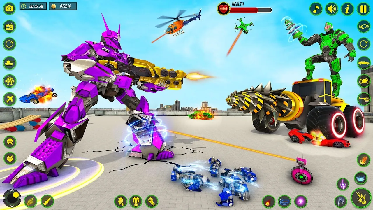 Bull Robot Car Game Bull Robot Car Game