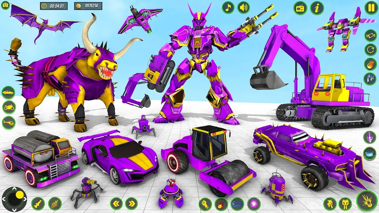Bull Robot Car Game Bull Robot Car Game