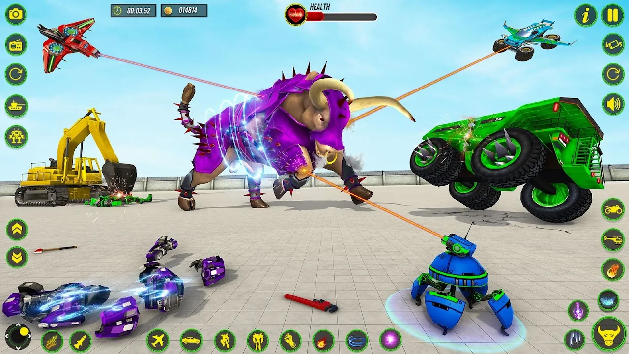Bull Robot Car Game Bull Robot Car Game