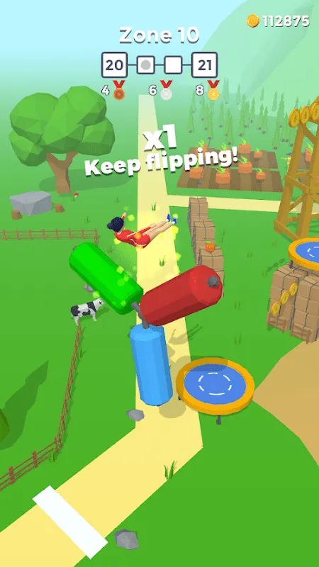 Flip Jump Stack! Melted My Airport Rage