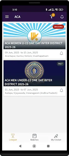ACA-Andhra Cricket Association ACA-Andhra Cricket Association