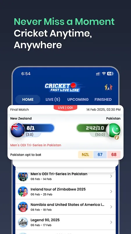 Cricket Fast Live Line - CFLL Cricket Fast Live Line - CFLL