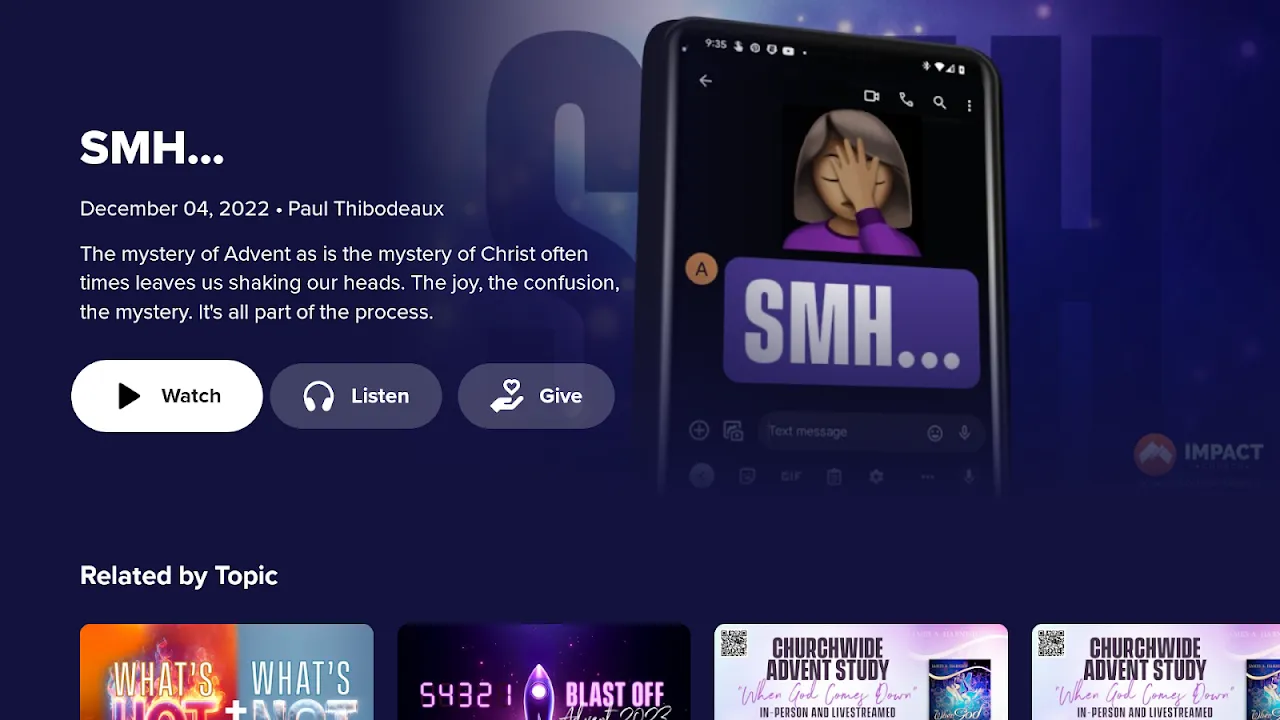 Impact Church App Impact Church App