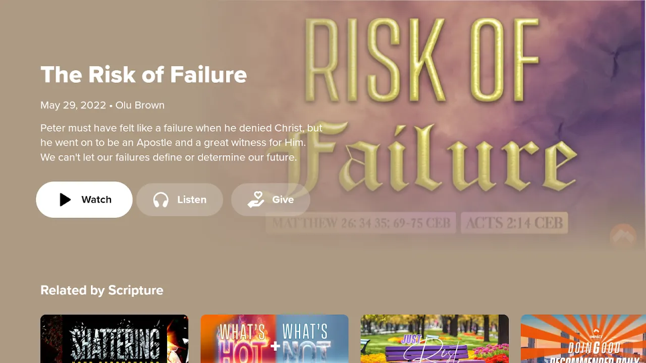 Impact Church App Impact Church App