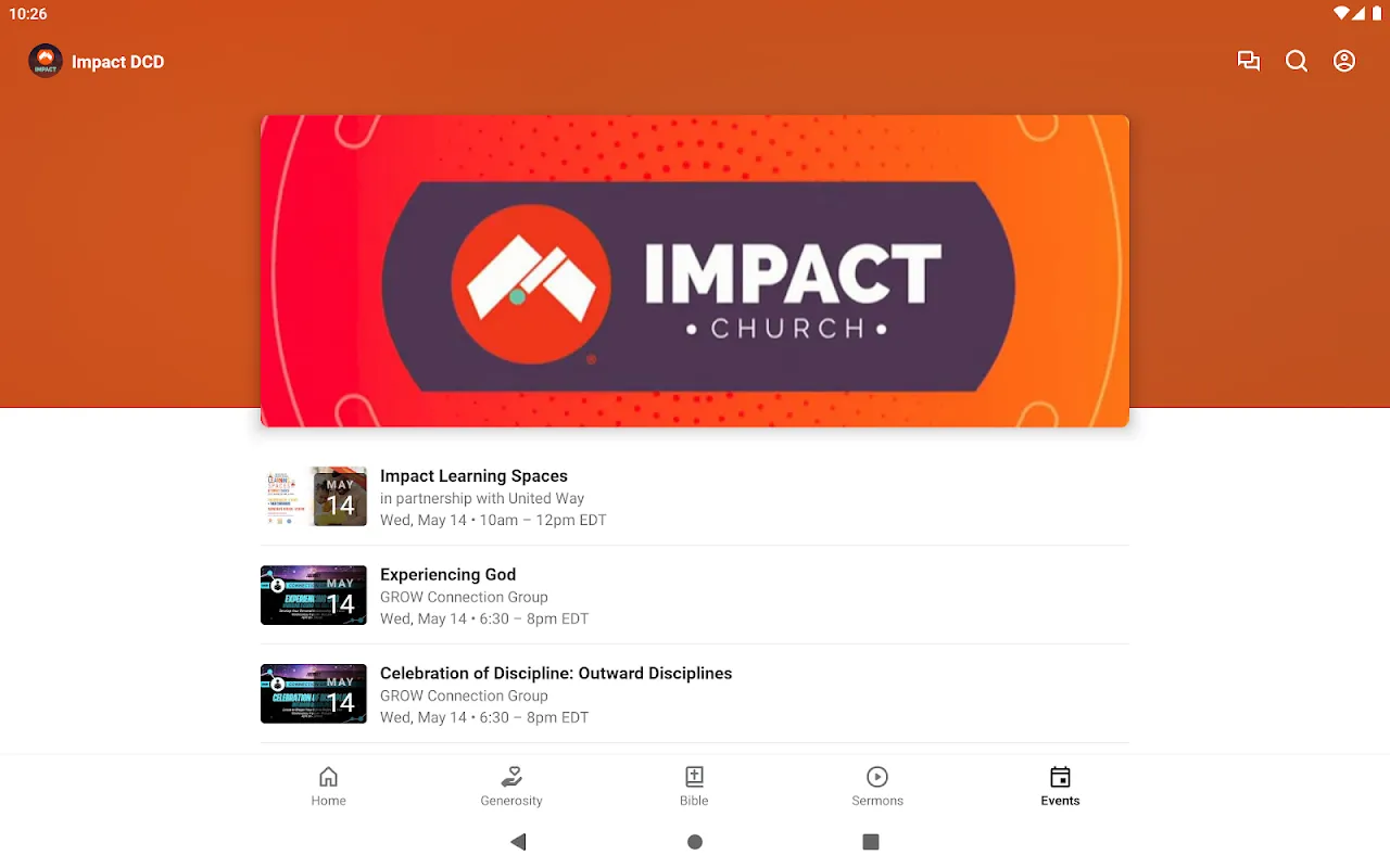 Impact Church App Impact Church App