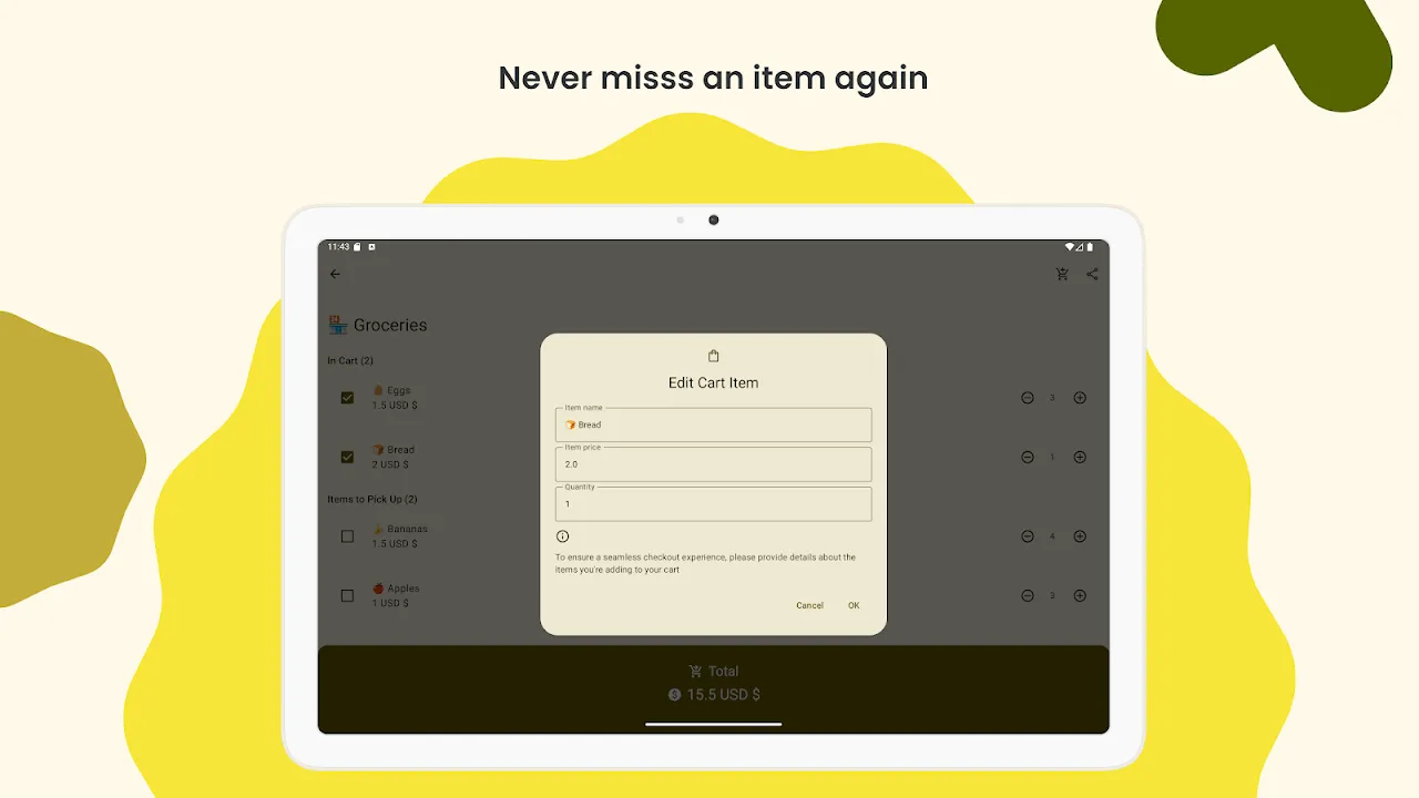 Shopping Cart Calculator Shopping Cart Calculator