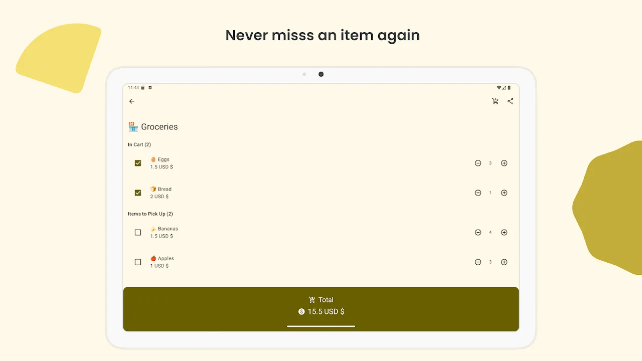Shopping Cart Calculator Shopping Cart Calculator