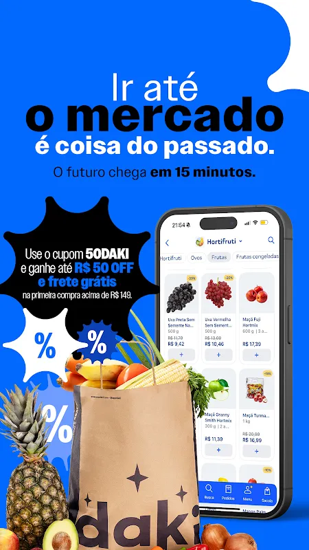 Daki | Mercado em 15 minutos Daki | Mercado em 15 minutos