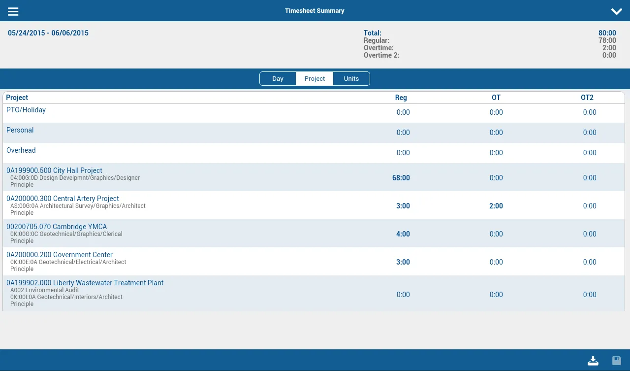Deltek Vision Time & Expense Deltek Vision Time & Expense