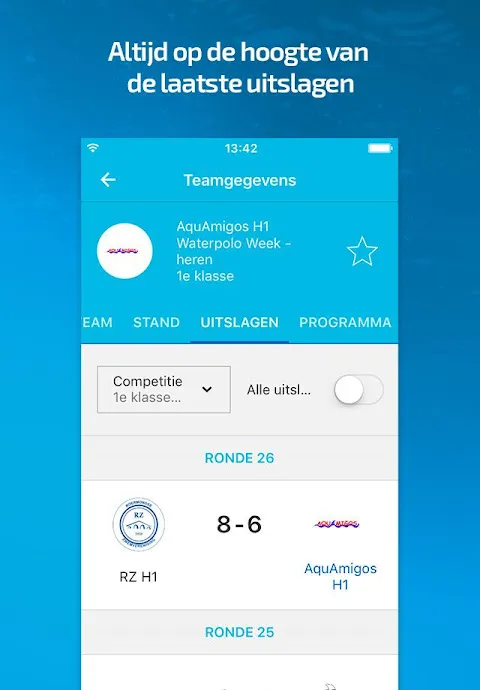KNZB App: My Water Polo Lifeline