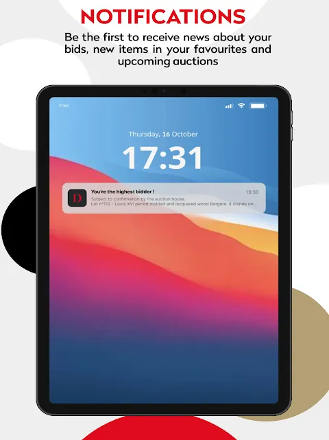 My Heartbeat in an App: Bidding with Drouot
