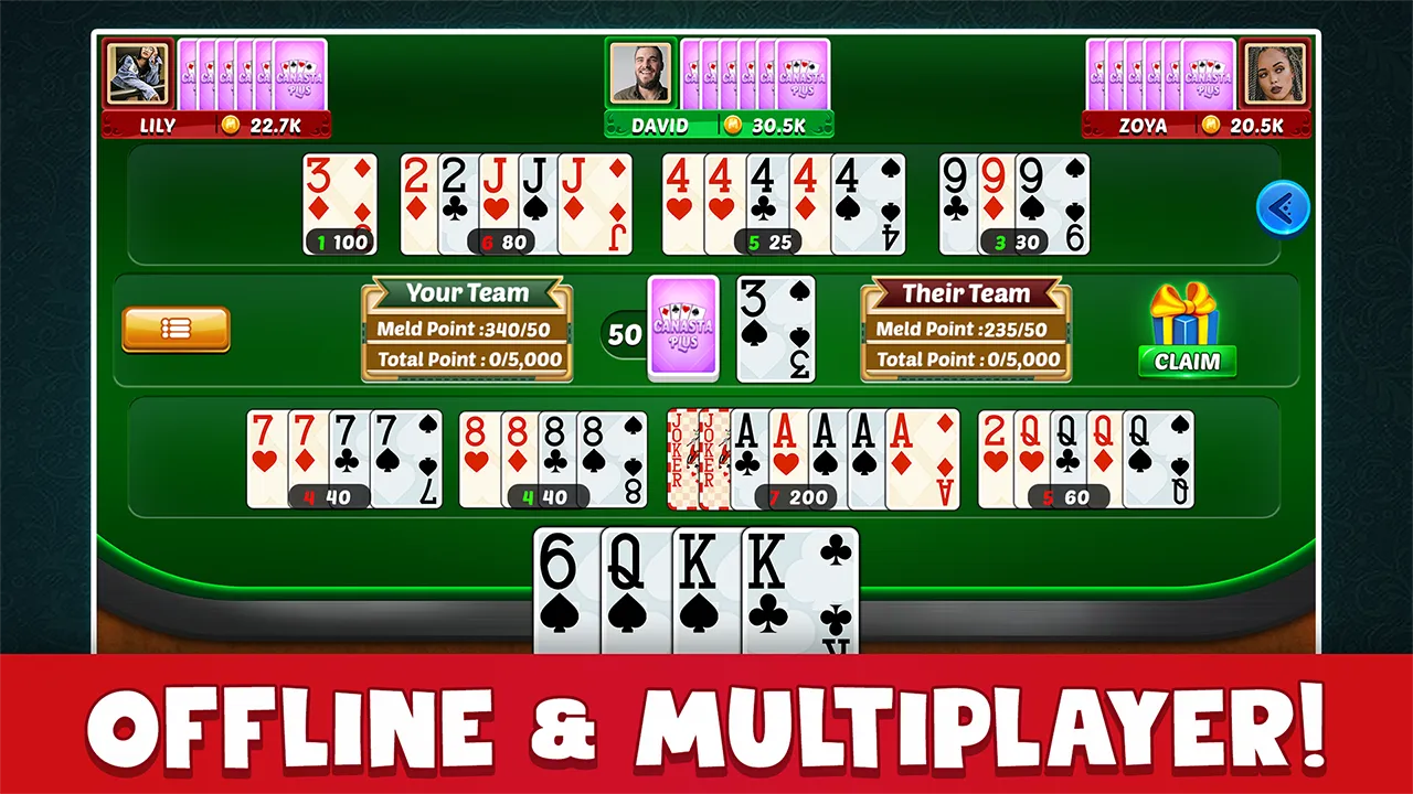 Canasta Plus Offline Card Game Canasta Plus Offline Card Game