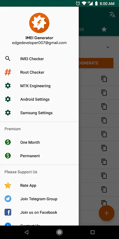 Rescued by IMEI Generator