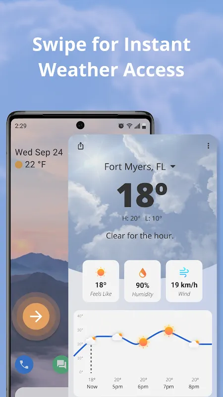 Weather Now Launcher - Radar Weather Now Launcher - Radar