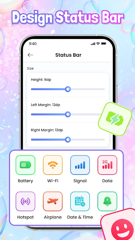Emoji Battery Widget Emoji Battery Widget