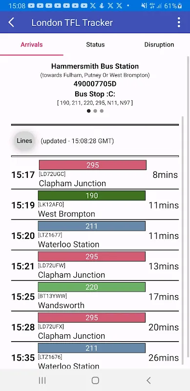 London TFL Tracker London TFL Tracker