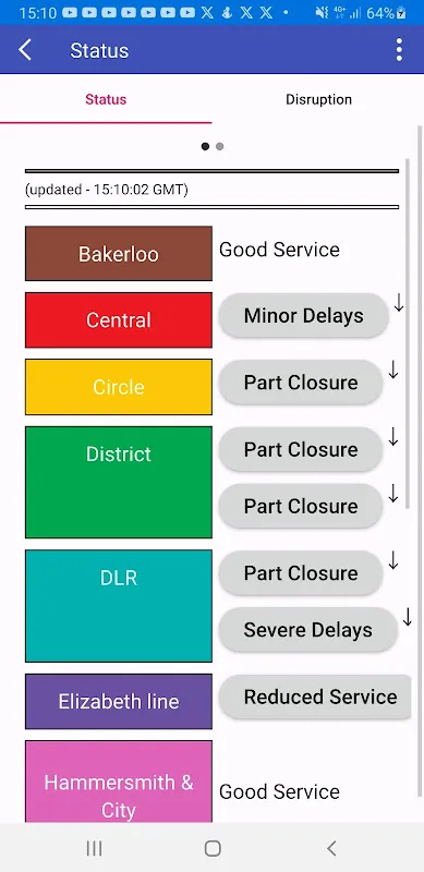 London TFL Tracker London TFL Tracker