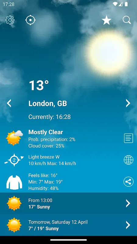 Weather UK XL PRO Weather UK XL PRO