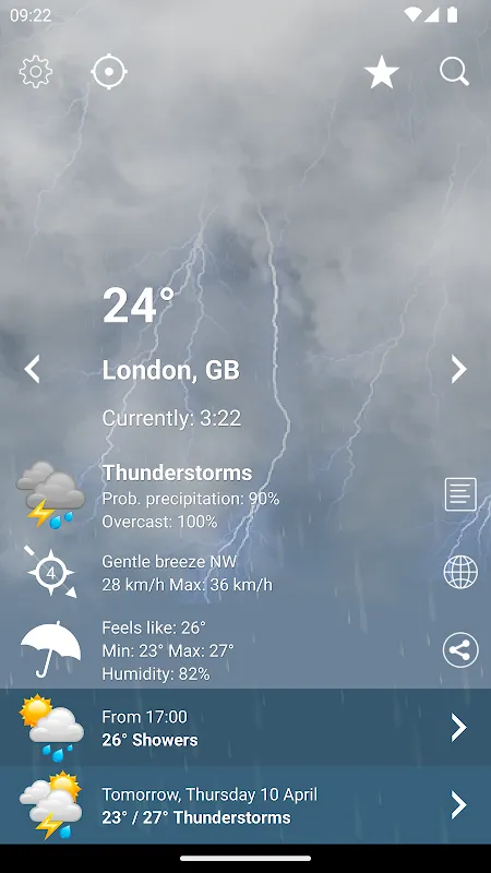 Weather UK XL PRO Weather UK XL PRO