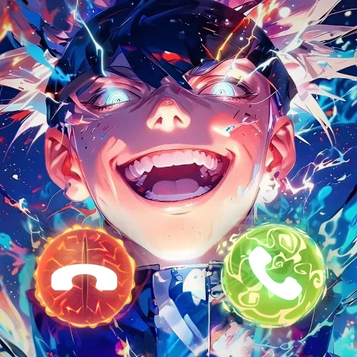 Anime Call Screen
