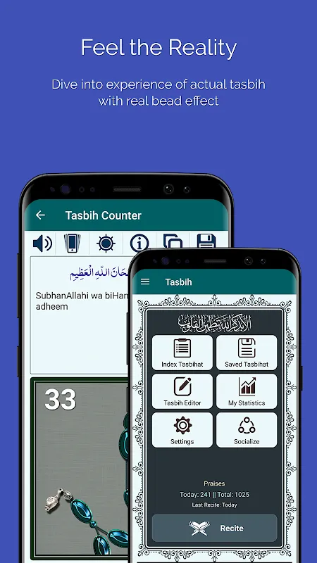 Tasbih with Actual Experience Tasbih with Actual Experience