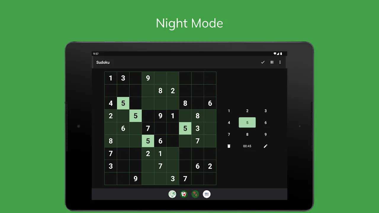 Sudoku in the Storm's Eye