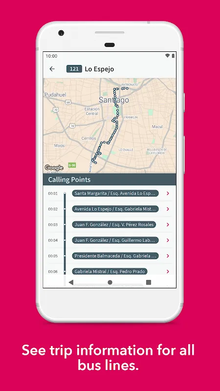 Bus Checker: My Santiago Lifeline
