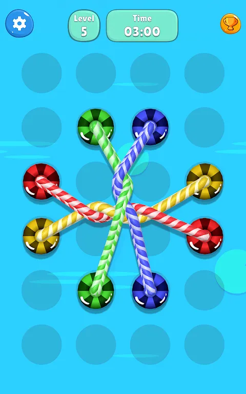 Tangled Line-Knot Untie Puzzle Tangled Line-Knot Untie Puzzle