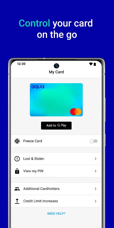 Aqua credit card Aqua credit card