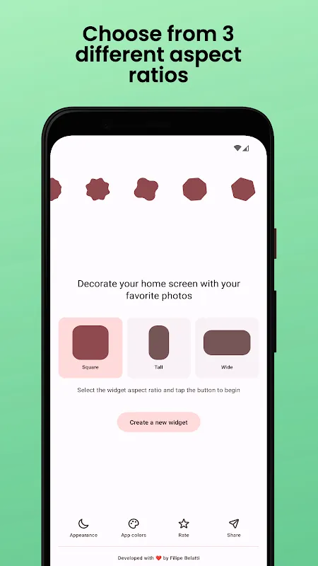 Material Photo Widget Material Photo Widget