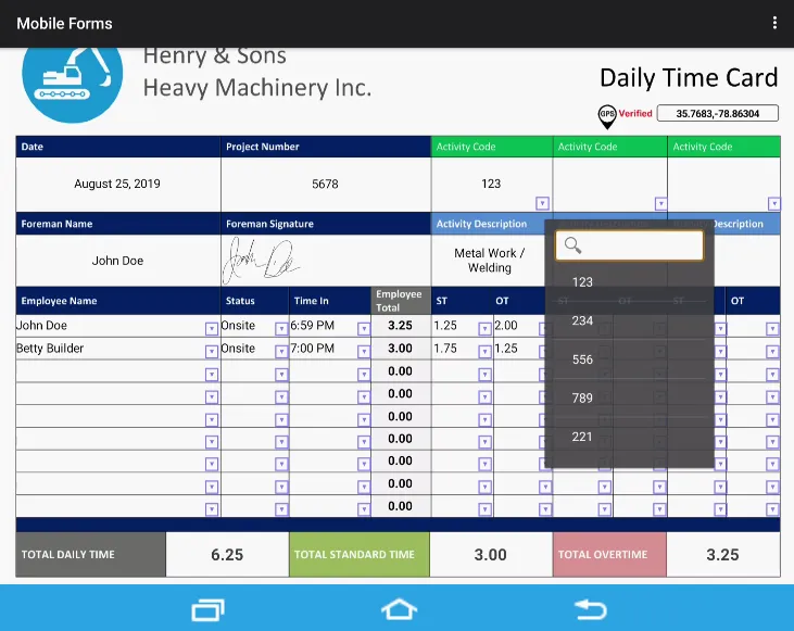 Mobile Forms Mobile Forms