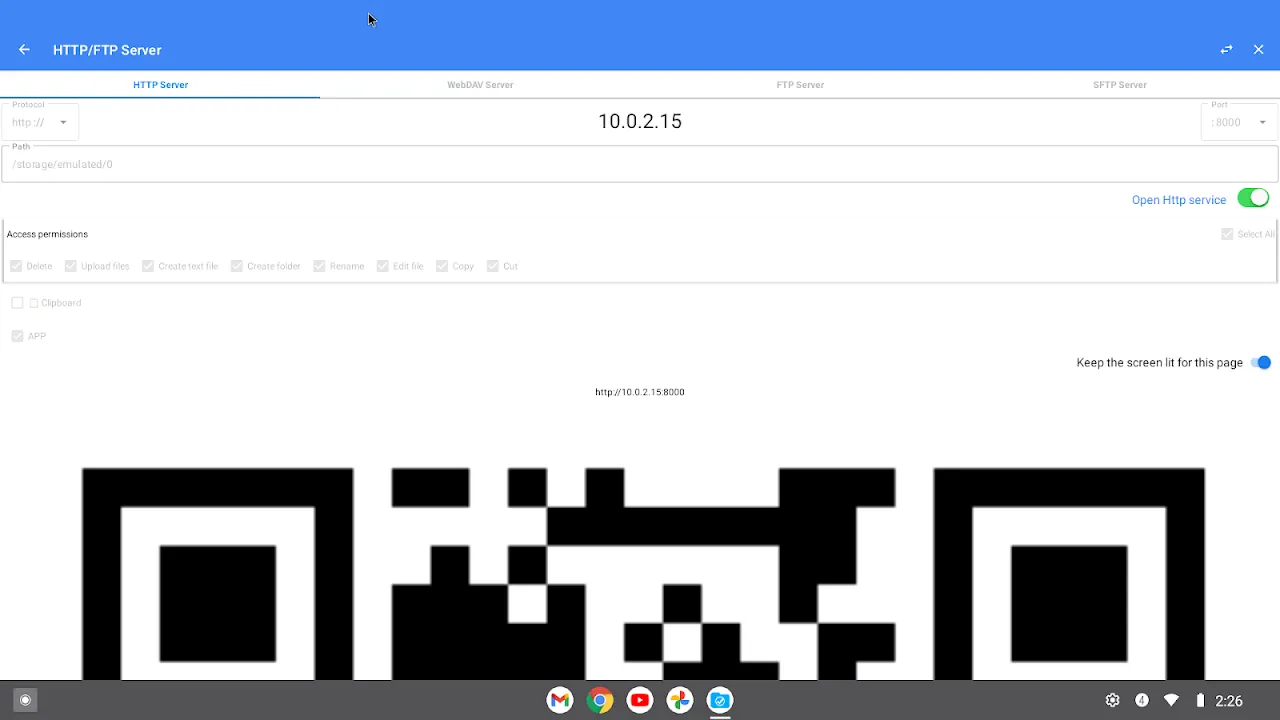 Wireless Liberation with FV File Manager