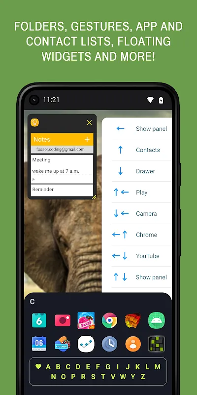 Panels - sidebar launcher Panels - sidebar launcher