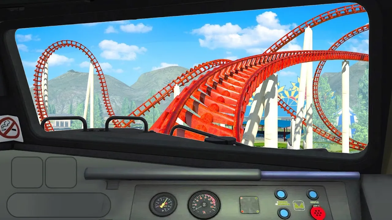 Roller Coaster Train Sim 2023 Roller Coaster Train Sim 2023