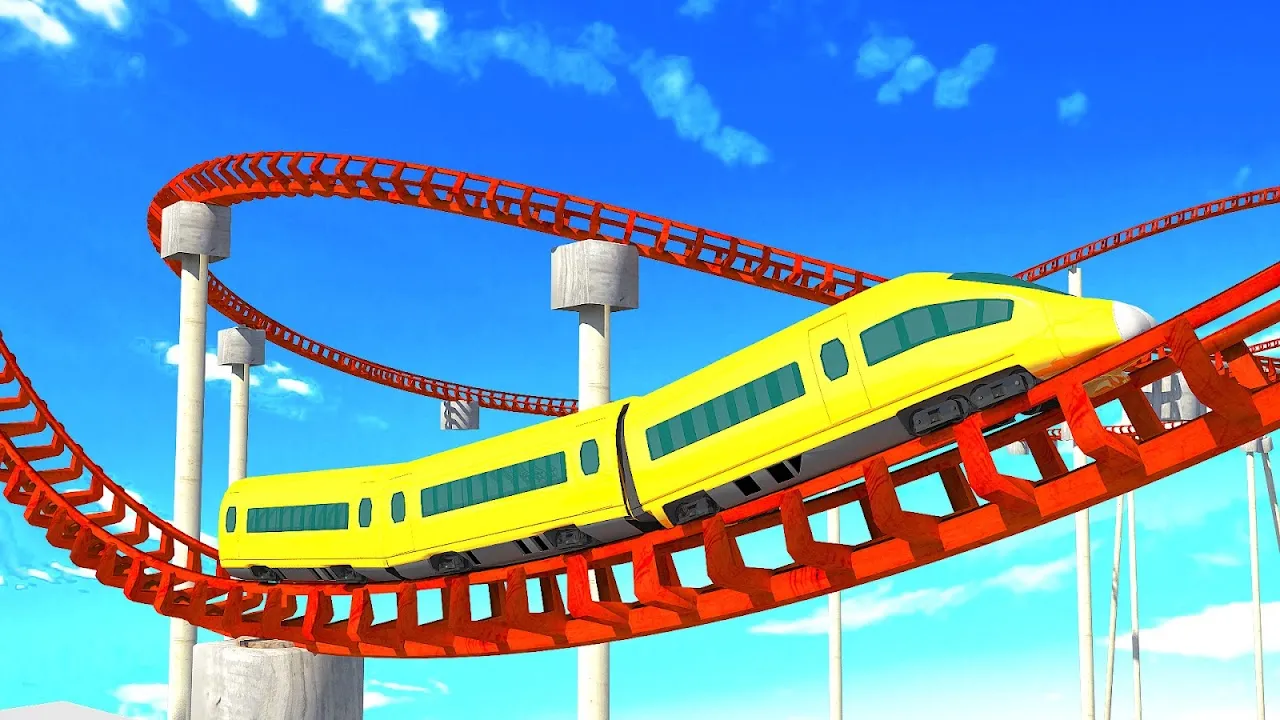 Roller Coaster Train Sim 2023 Roller Coaster Train Sim 2023