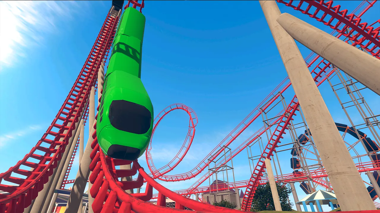 Roller Coaster Train Sim 2023 Roller Coaster Train Sim 2023