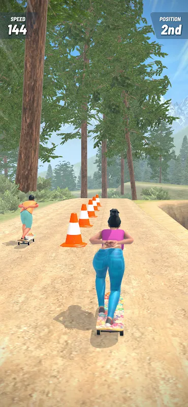 Downhill Skate Race Downhill Skate Race