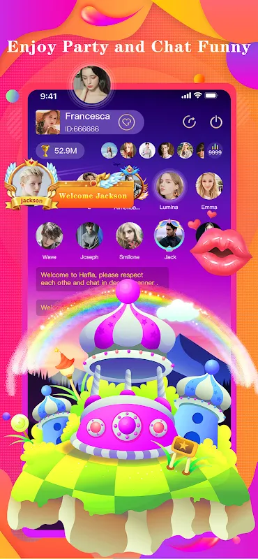 Hafla - Group Voice Chat Room Hafla - Group Voice Chat Room