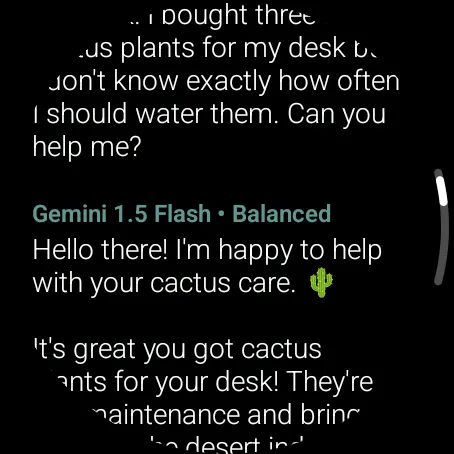 Oak AI - Chat AI on Wear OS Oak AI - Chat AI on Wear OS