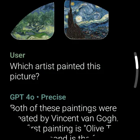 Oak AI - Chat AI on Wear OS Oak AI - Chat AI on Wear OS