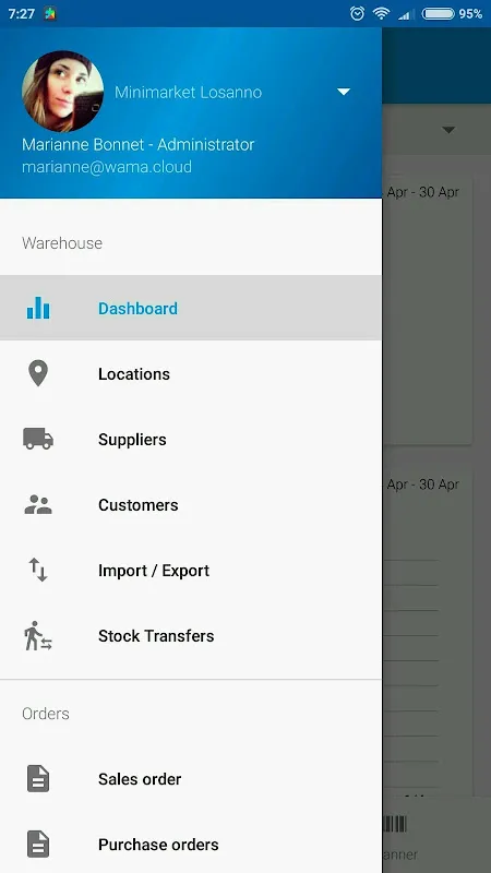 WAMA cloud warehouse inventory WAMA cloud warehouse inventory