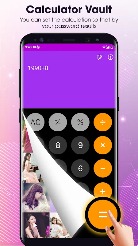 Hide photos - Calculator Hide photos - Calculator