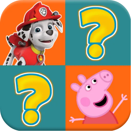 Memory matching game for kids