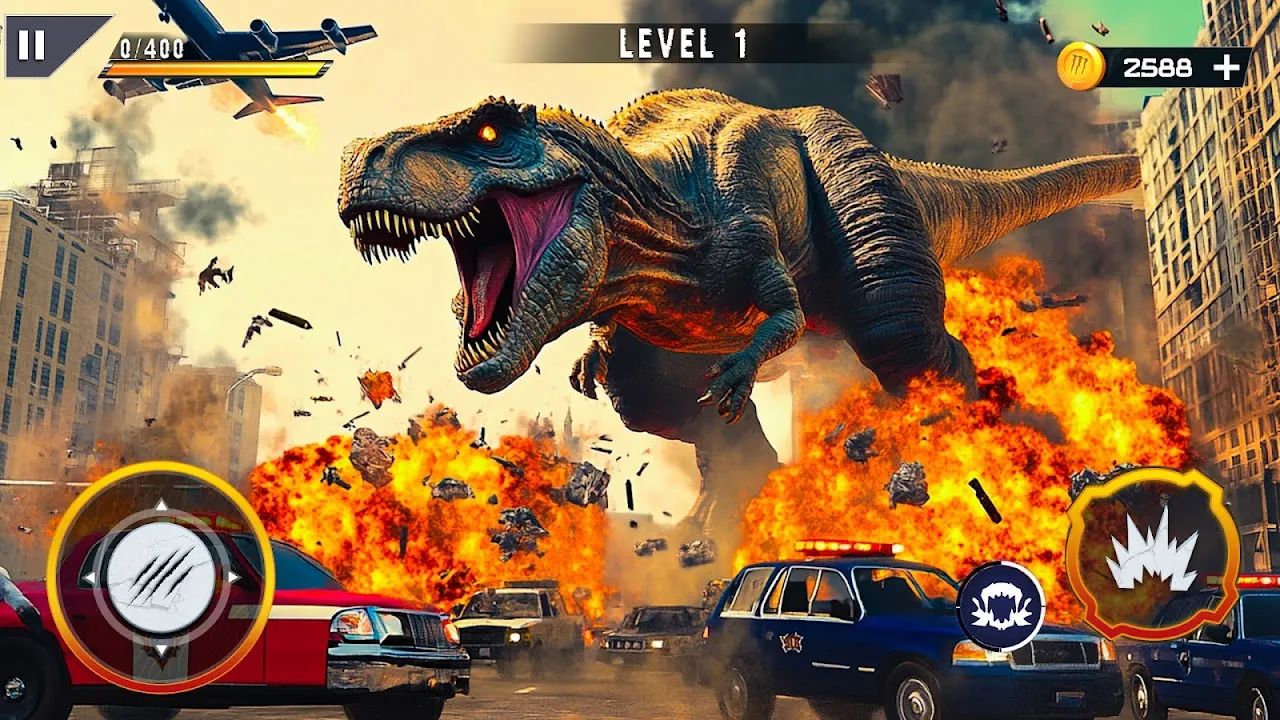 Monster Dinosaur Rampage Game Monster Dinosaur Rampage Game
