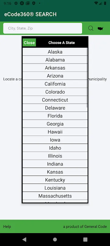 eCode Search eCode Search
