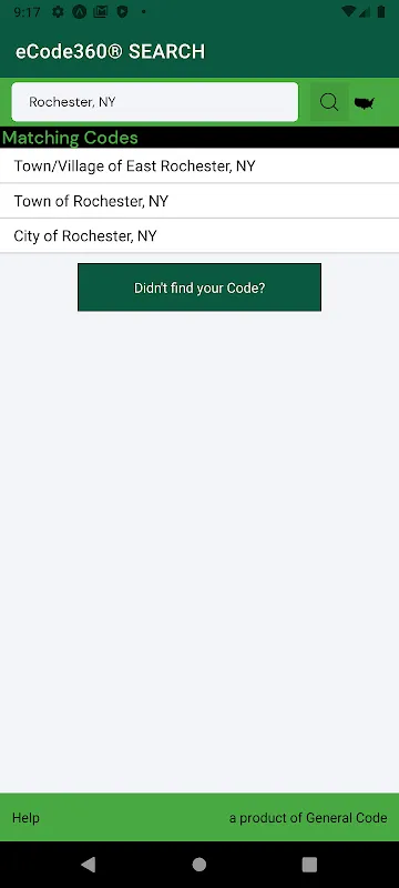 eCode Search eCode Search