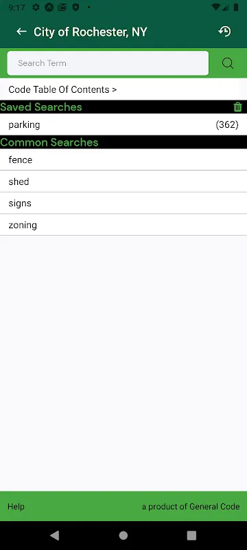 eCode Search eCode Search