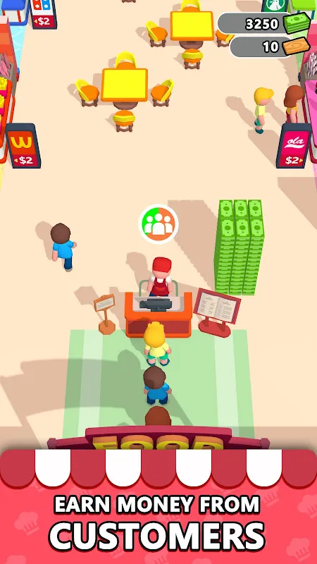 Food Court Idle Food Court Idle